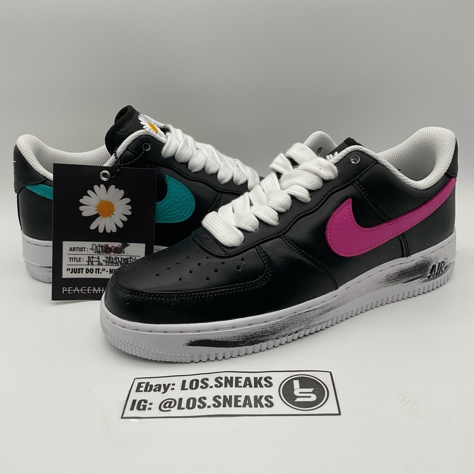 Size 10.5 - Nike G-Dragon X Air Force 1 '07 Para-Noise 3.0 (Aq3692-004)